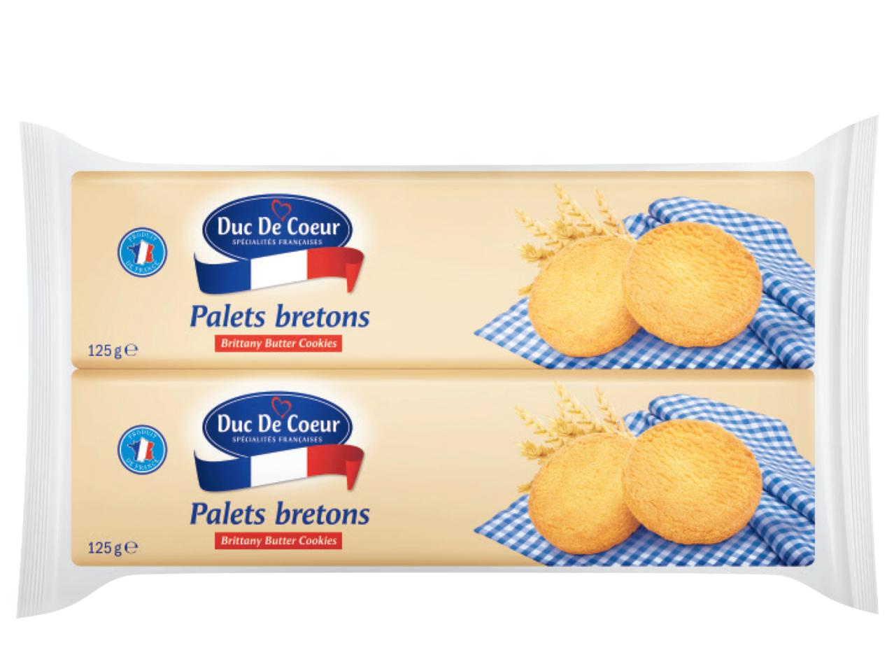 DUC DE COEUR Brittany Butter Cookies