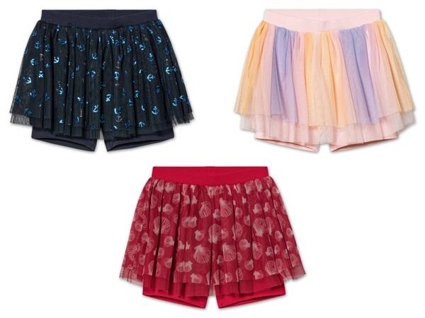 Kleinkinder Tüll-Rock mit Radlerleggings