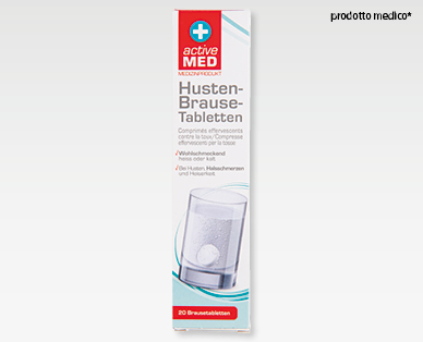 Compresse effervescenti per la tosse ACTIVE MED