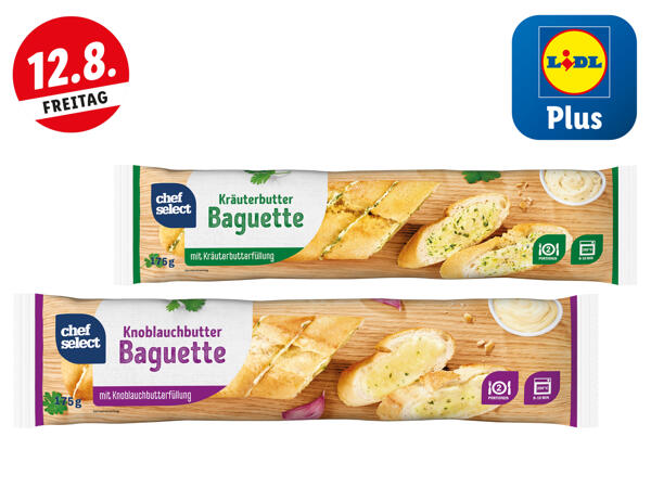 Kräuter-/Knoblauch-Baguette