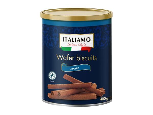 Italiamo Wafer Biscuit Rolls Assorted