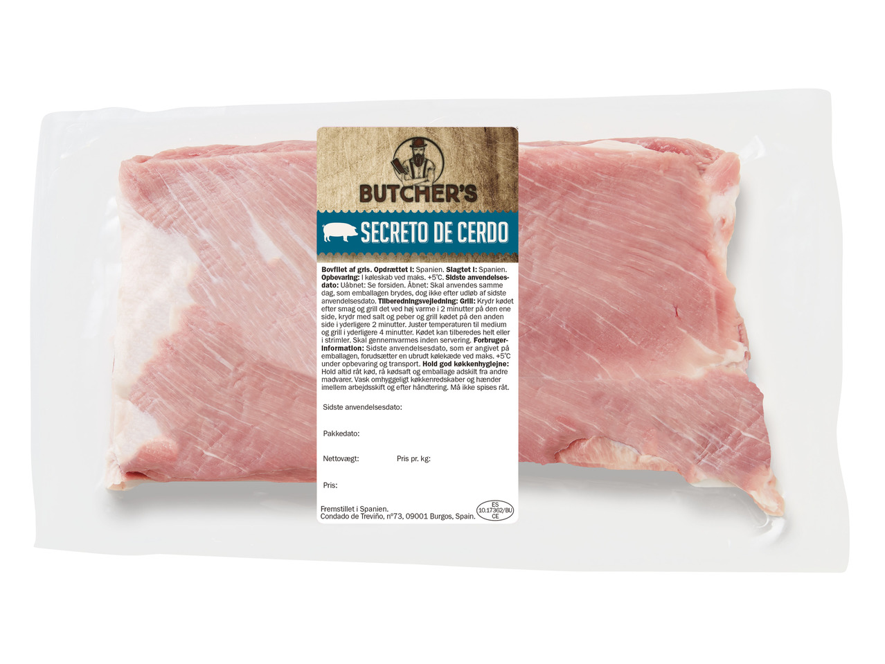 BUTCHER'S Secreto de cerdo