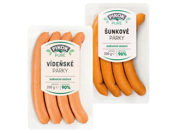 ŠUNKOVÉ/VÍDEŇSKÉ PÁRKY