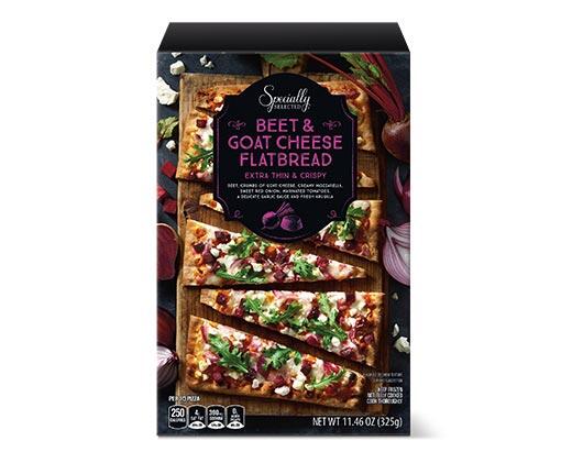 Specially Selected Pumpkin Feta and Beetroot Goat Cheese Flatbread