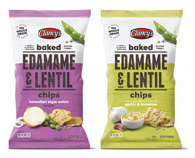 Clancy's Baked Edamame & Lentil Chips