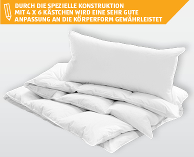 MY LIVING STYLE Luxus-Daunen-Kassettendecke