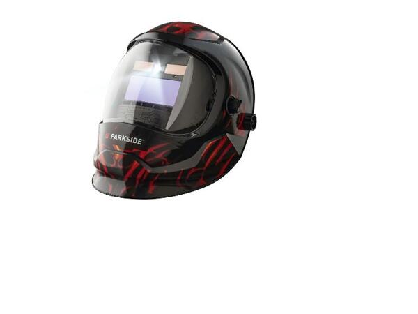 Samozatmívací svářečská kukla s LED osvětlením PSHL 2 D1