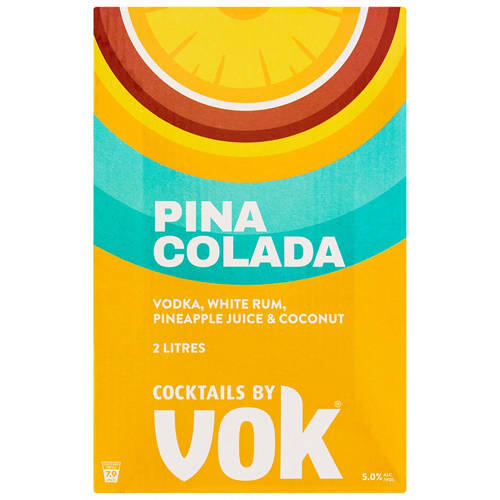 Pina Colada Ready to Serve Cocktail 2L