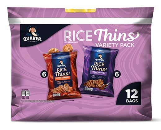 Quaker 
 Rice Thins Variety Pack