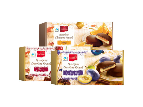 Marsipan frukt & choklad