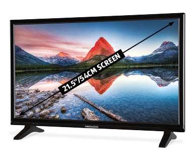 21.5"/54cm Full HD LED TV with Built-in DVD Player