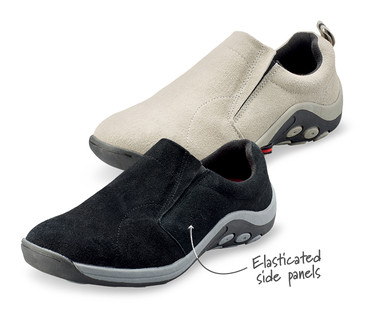 Suede Slip-Ons