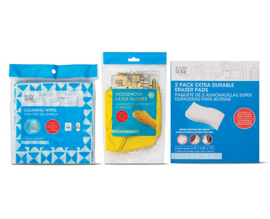 Easy Home Cleaning Gloves, Cleaning Wipes or Eraser Pads