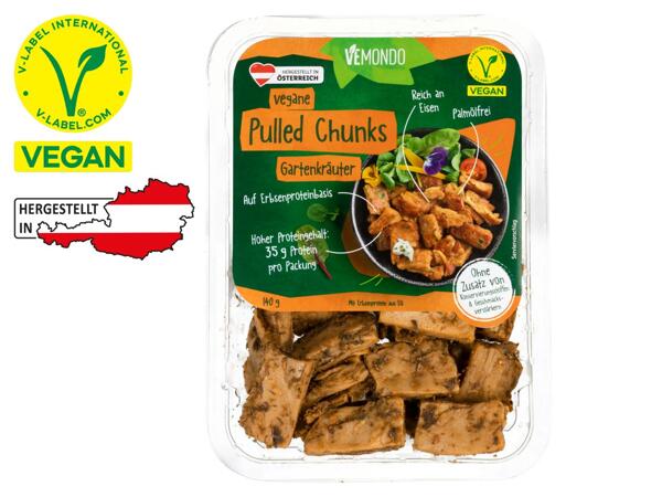Vegane Pulled Chunks Gartenkräuter