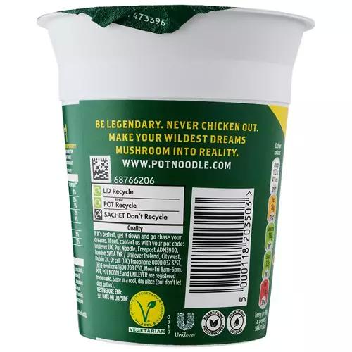 Chicken & Mushroom Flavoured Pot Noodle 90g