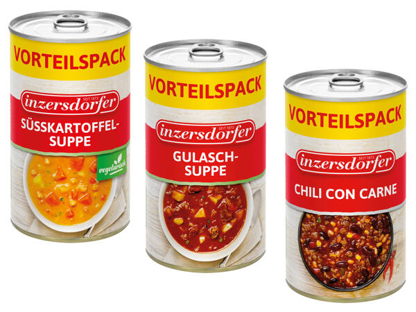 Inzersdorfer Fertiggericht oder Suppe