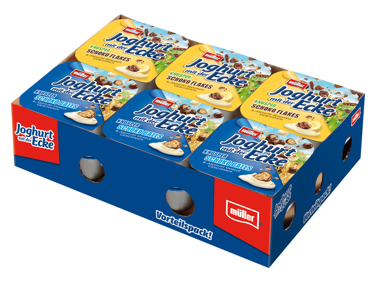 MÜLLER Joghurt mit der Ecke 12x 150 g