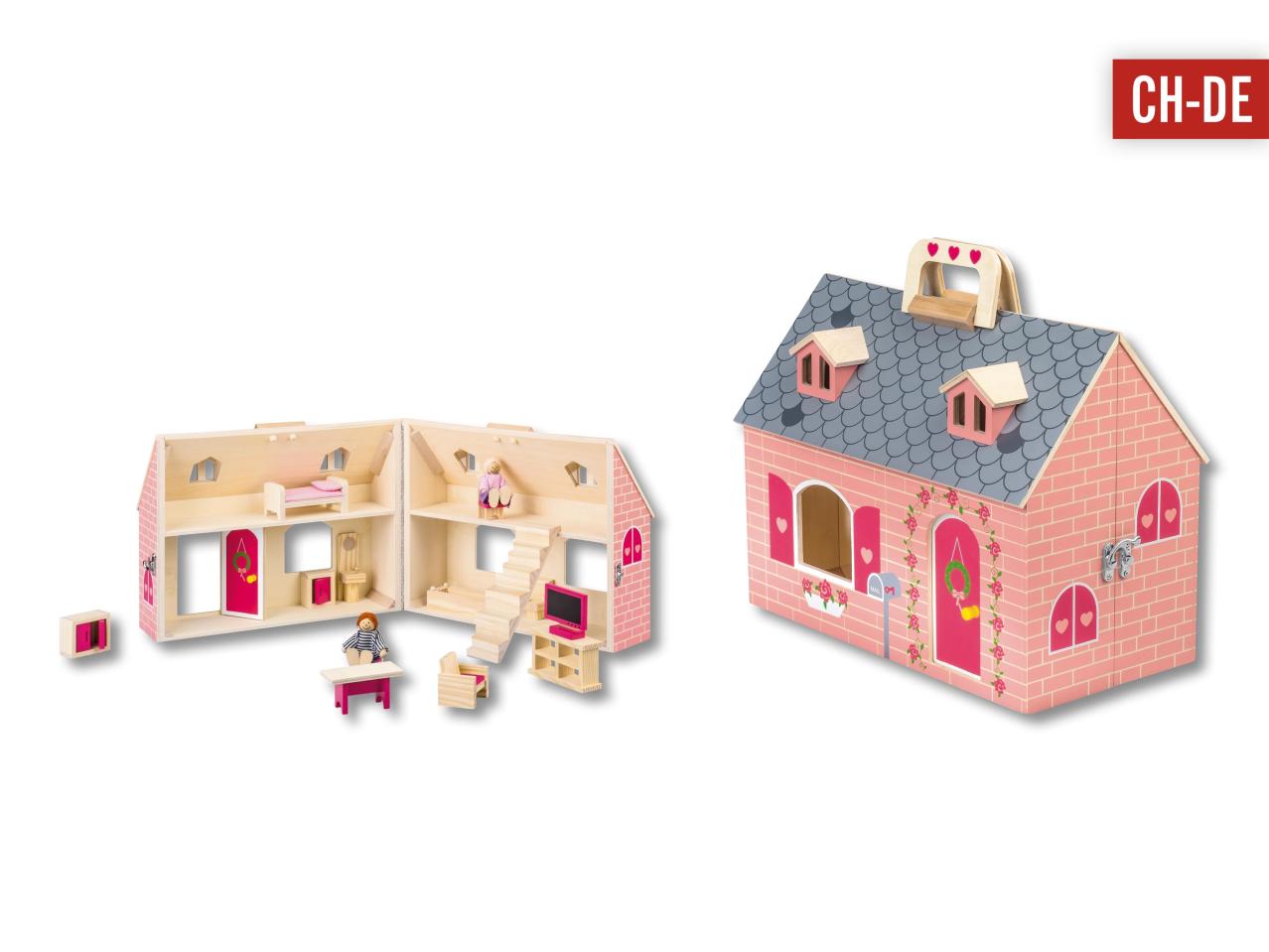 Maison de poupées transportable/ Maison de Poupées