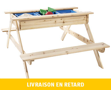 TABLE DE JEU POUR SABLE ET EAU