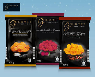 GOURMET Süßkartoffel-/Rote Beete-Chips