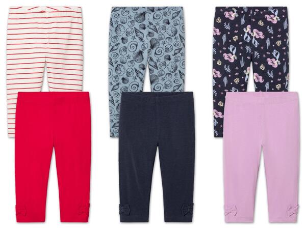 Kleinkinder Caprileggings, 2 Stück