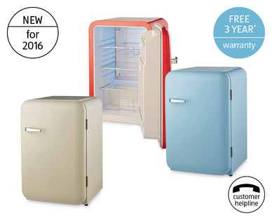 Retro Under-Counter Fridge