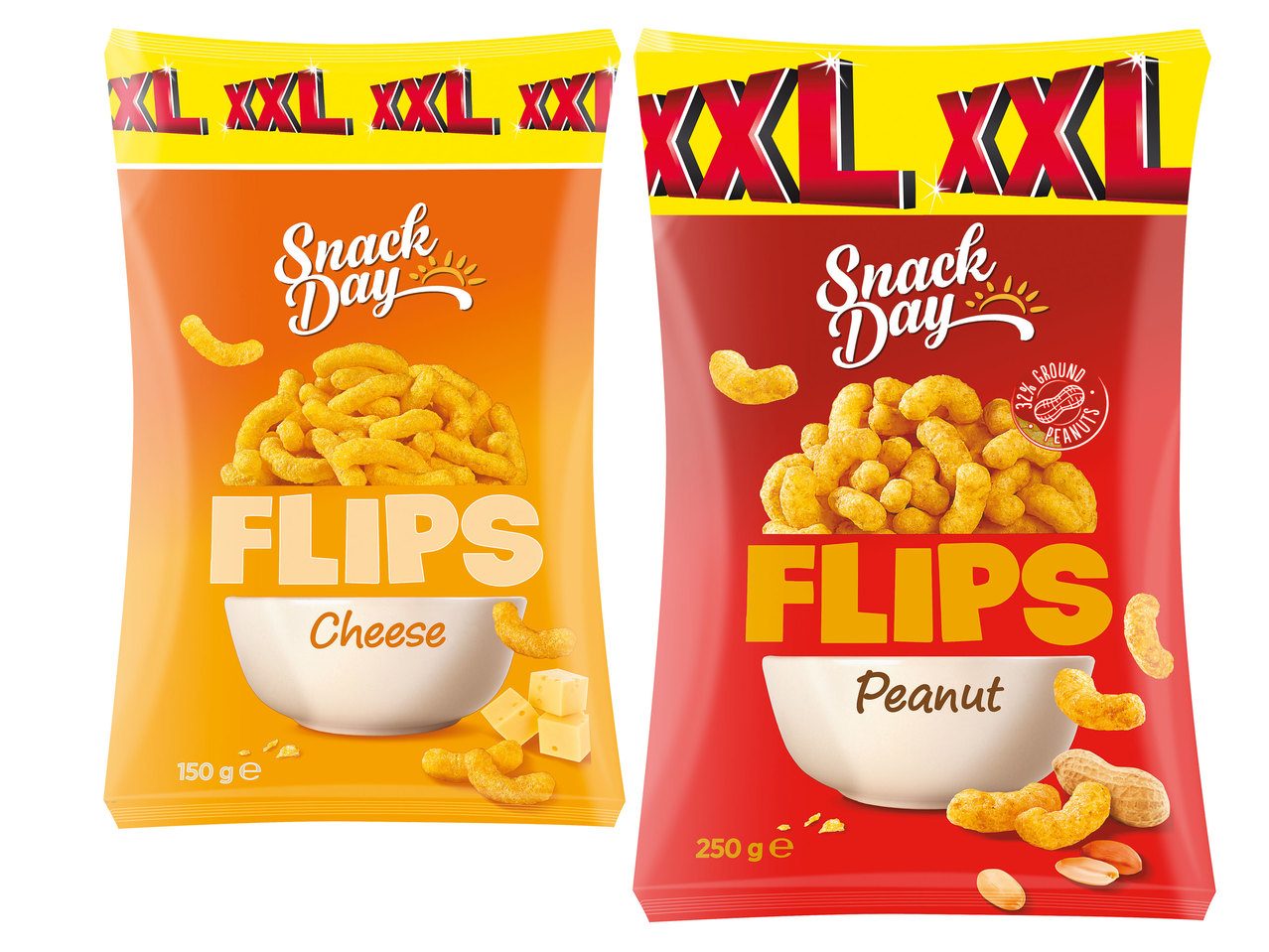 SNACK DAY Flips 250/150 g