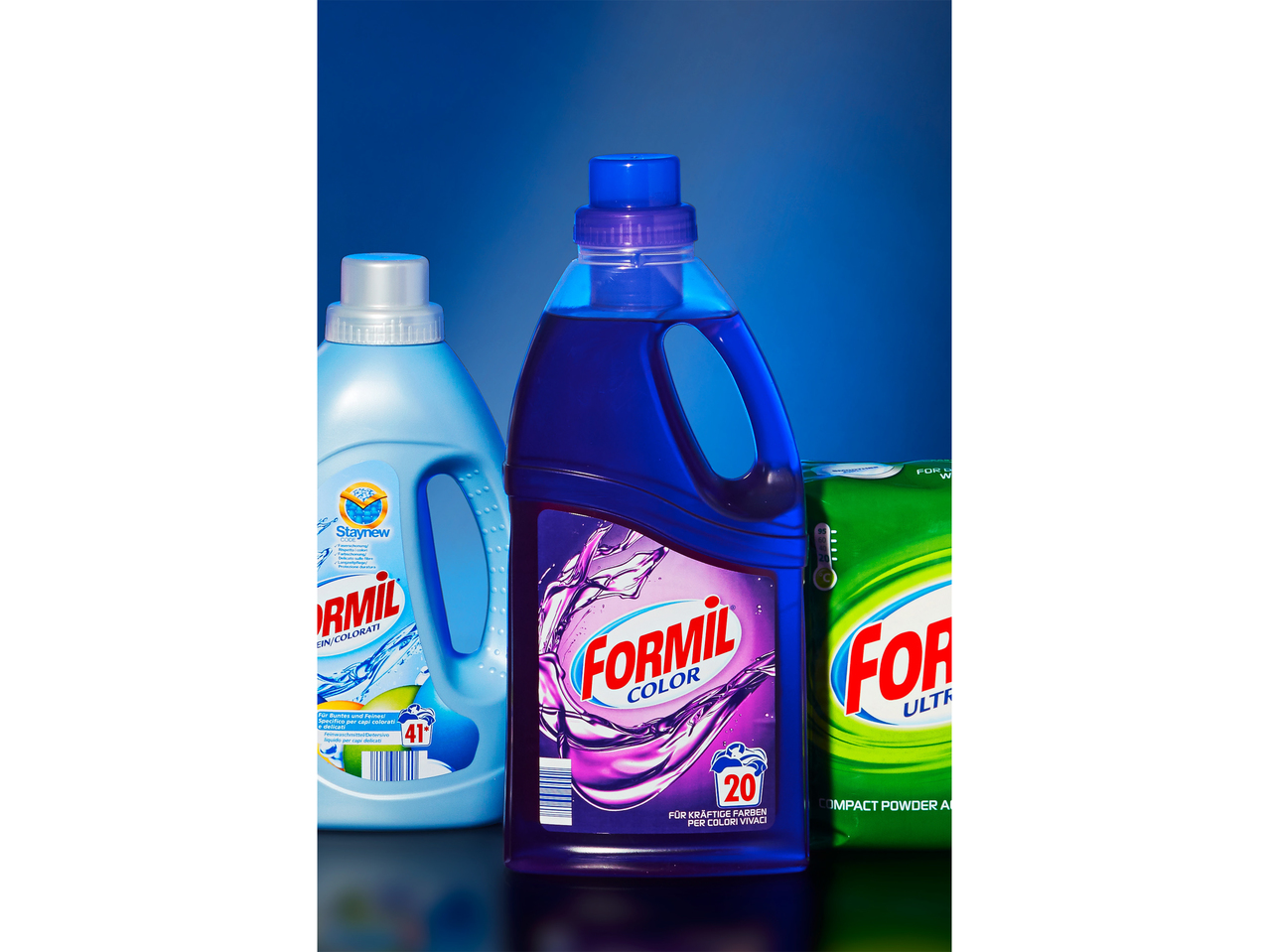 Lessive liquide universelle/ pour couleurs