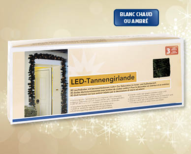 Guirlande de sapin LED