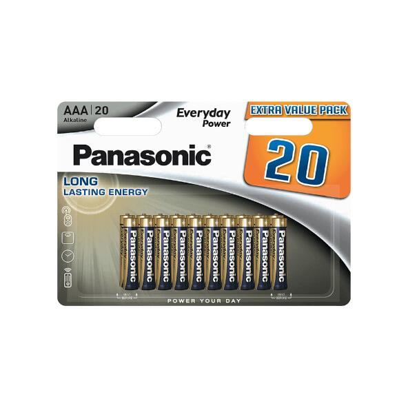 PANASONIC(R) 				Pack 20 Piles