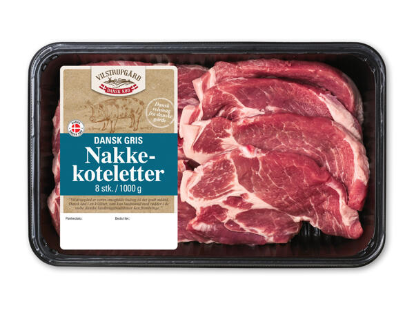 Danske nakke­koteletter