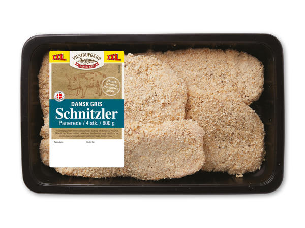 VILSTRUPGÅRD Panerede schnitzler