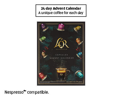 L'Or Coffee Capsule Advent Calendar