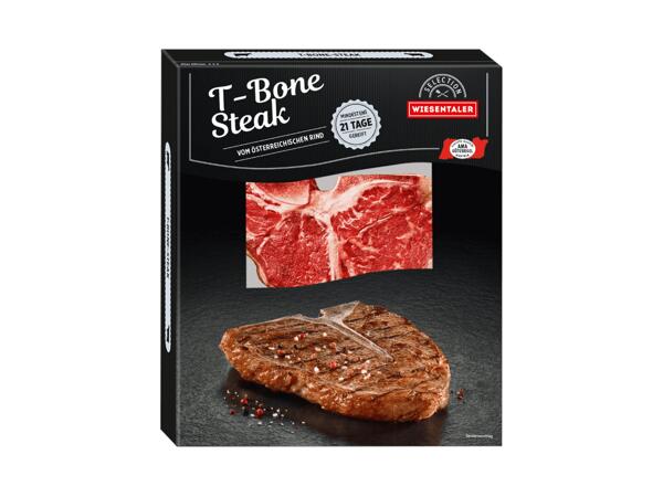 Frisches T-Bone Steak vom Rind
