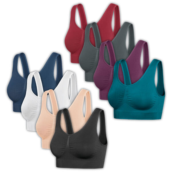 Komfort-BH 4er-Set