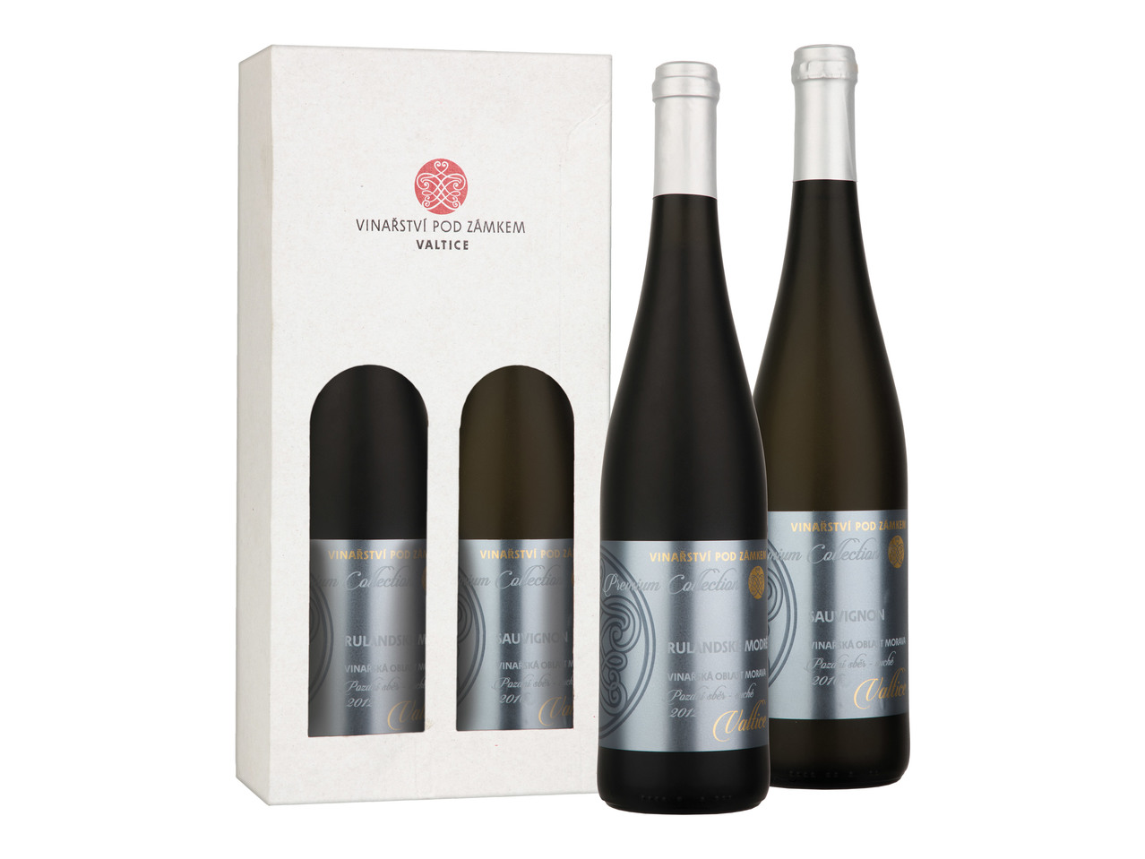 DÁRKOVÁ SADA - SAUVIGNON POZDNÍ SBĚR 2016 / RULANDSKÉ MODRÉ POZDNÍ SBĚR