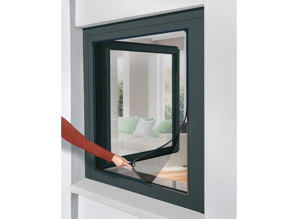 Insektenschutz-Fenster magnetisch