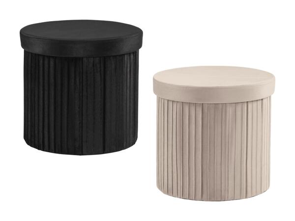 Pouf avec rangement