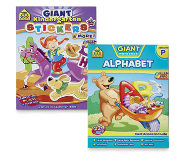 School Zone Giant Workbooks