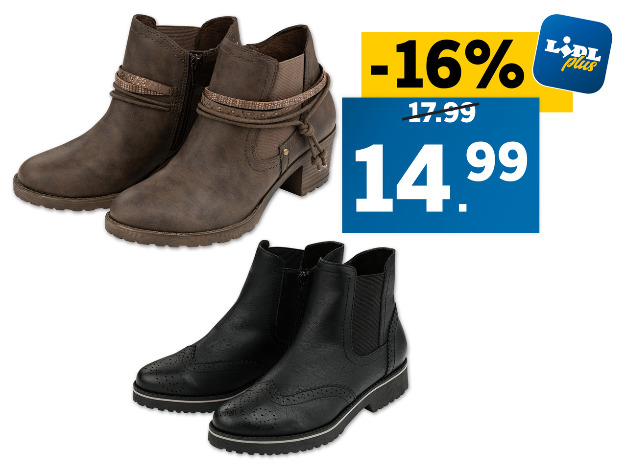 FOOTFLEXX(R) Damen Stiefeletten