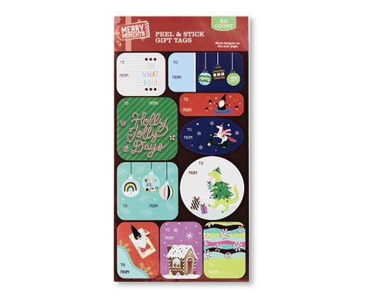 Merry Moments 
 50 Peel-and-Stick Gift Tags
