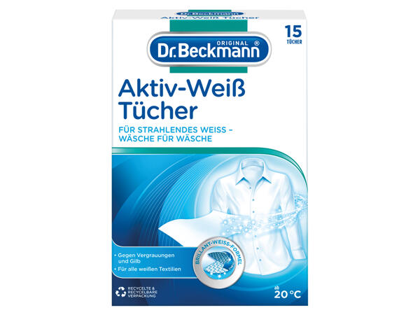 Dr. Beckmann Aktiv-Weiß Tücher
