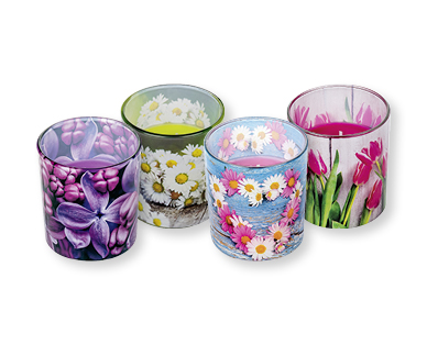 Candele profumate in vasetto