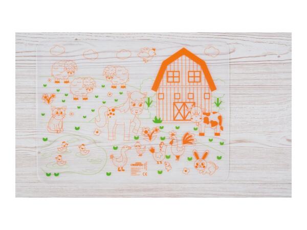 Crelando Reusable Colouring Mat - Farm