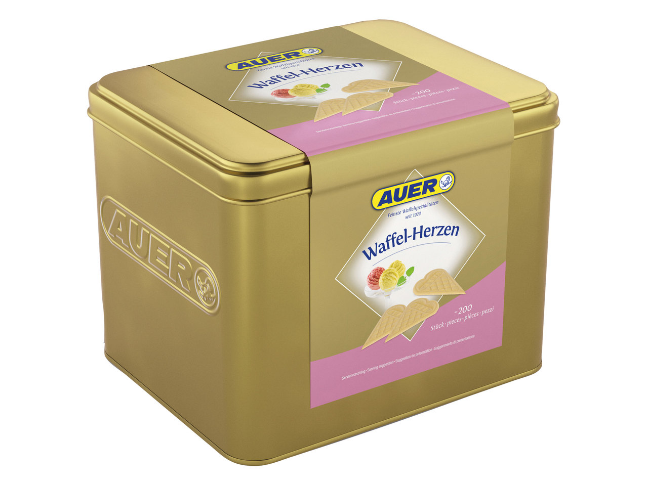 AUER Waffelherzen
