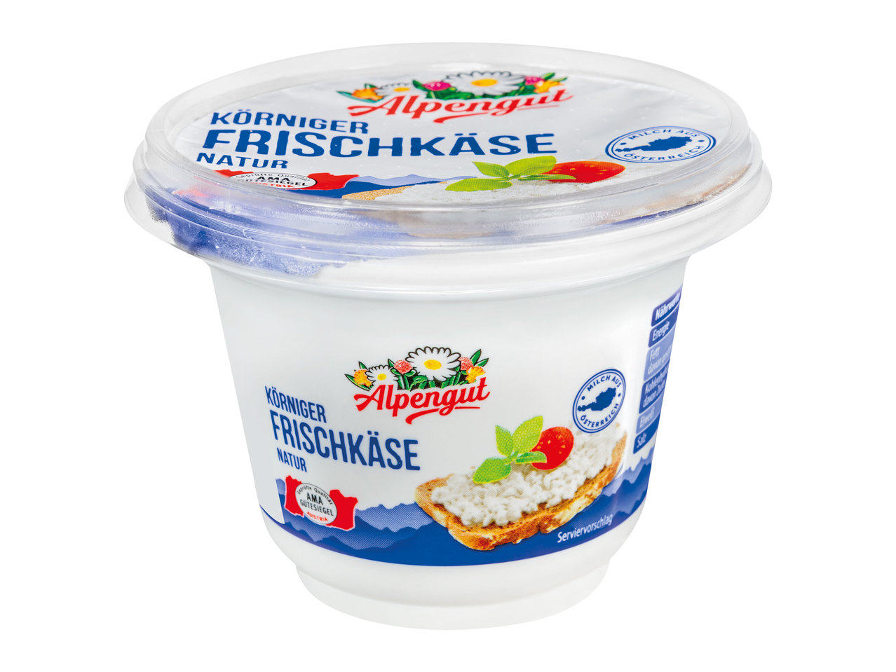 ALPENGUT Körniger Frischkäse