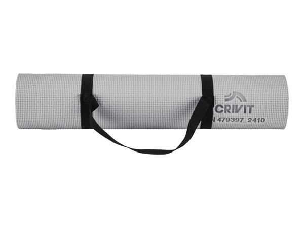 CRIVIT Grey Yoga Mat