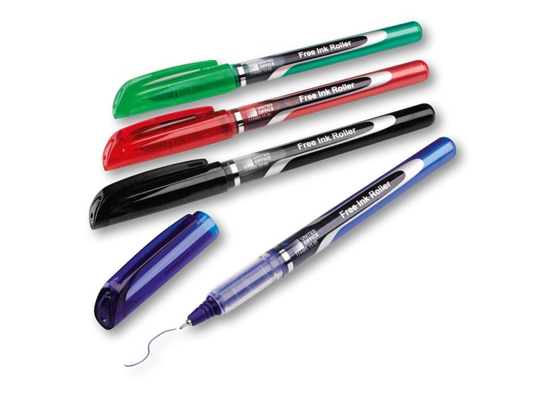 Stylos rollerball, lot de 4