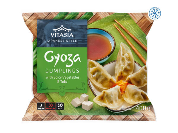 Vitasia Gyoza Dumplings with Spicy Vegetables & Tofu
