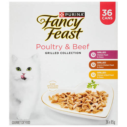 Poultry & Beef Grilled Collection Cat Food 36 Pack 85g